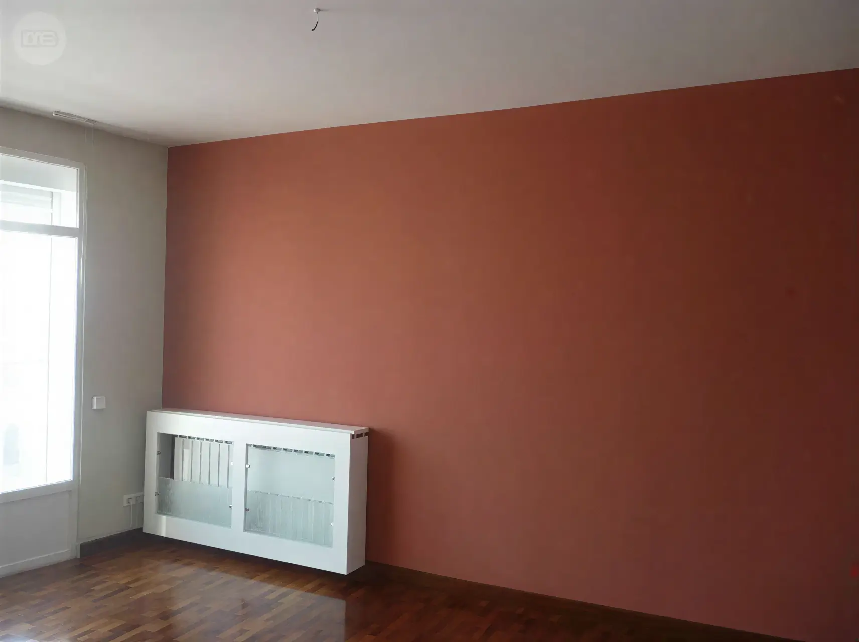 Pared de acento en color en vivienda, pintura interior realizada por Los Pintores en Córdoba